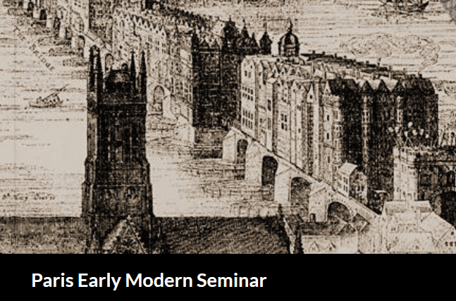 Séminaire Paris Early Modern Seminar